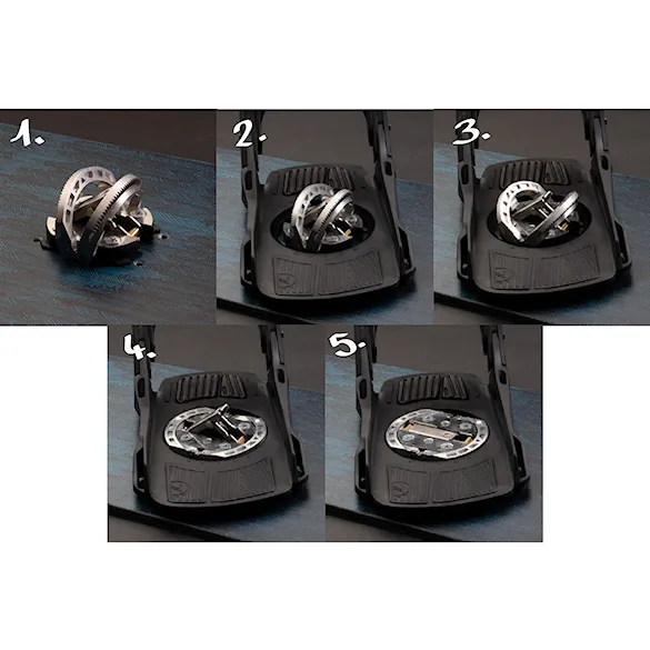 Středový disk Nidecker Easy Lock Rental Disk black 2023 - 2