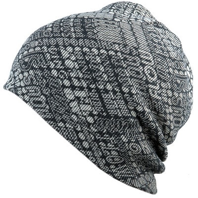 Čepice Flow Knit Reversible white - 1