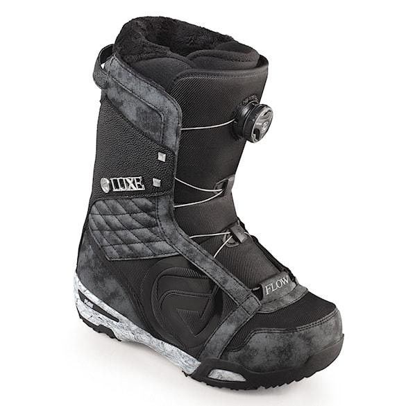 Zimní boty Flow Luxe Boa black/silver 2013 - 1