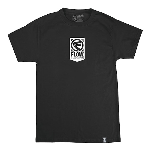 Tričko Flow Sponsored black - 1