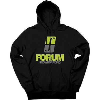 Bike mikina Forum Corp Stack black - 1