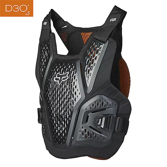 Chránič páteře na kolo Fox Raceframe Impact SB CE D3O black - 1
