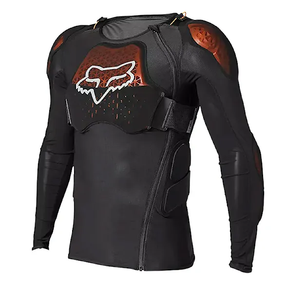 Bike Back Protector Fox Youth Baseframe Pro D3O Jacket black - 3