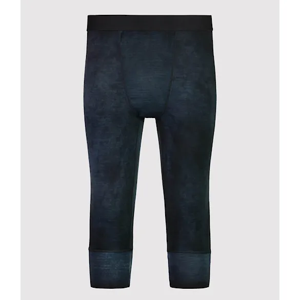 Underpants ¾ Mons Royale Cascade Merino Flex 200 3/4 Legg black acid wash 2024 - 5