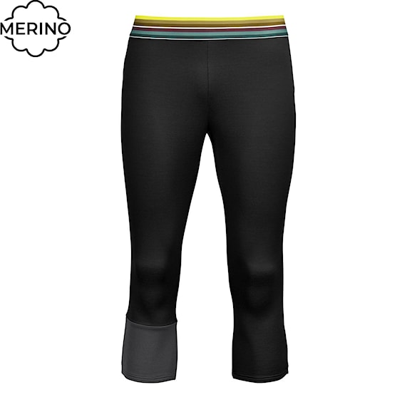 Spodky ¾ ORTOVOX Fleece Light Short Pants black raven 2026 - 1