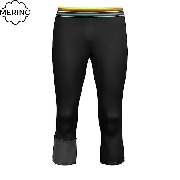 Spodky ¾ ORTOVOX Fleece Light Short Pants black raven 2026 - 1