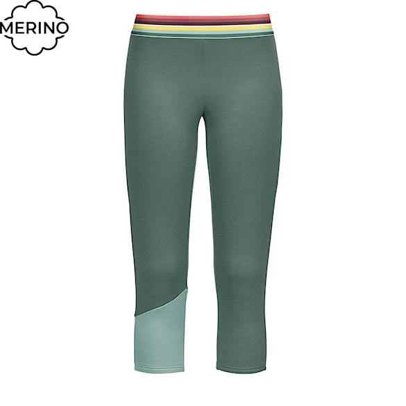 Underpants ¾ ORTOVOX Wms Fleece Light Short Pants arctic grey 2025 - 1