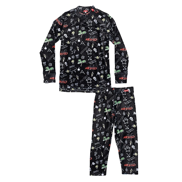 Functional Underwear Set Airhole Junior Thermal Set Milk Fleece doodles 2023 - 1