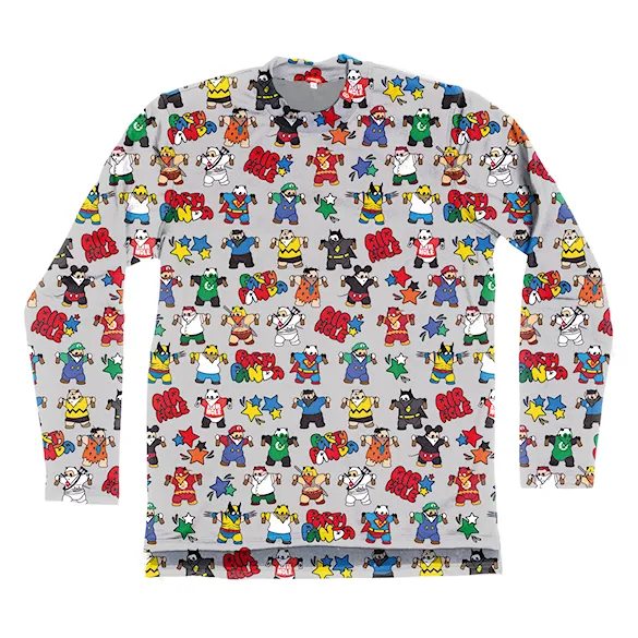Functional Underwear Set Airhole Junior Thermal Set Polar cartoon panda 2023 - 2