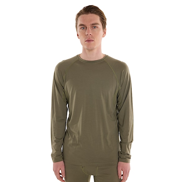 Tričko Burton Phayse Crew forest moss 2024 - 2