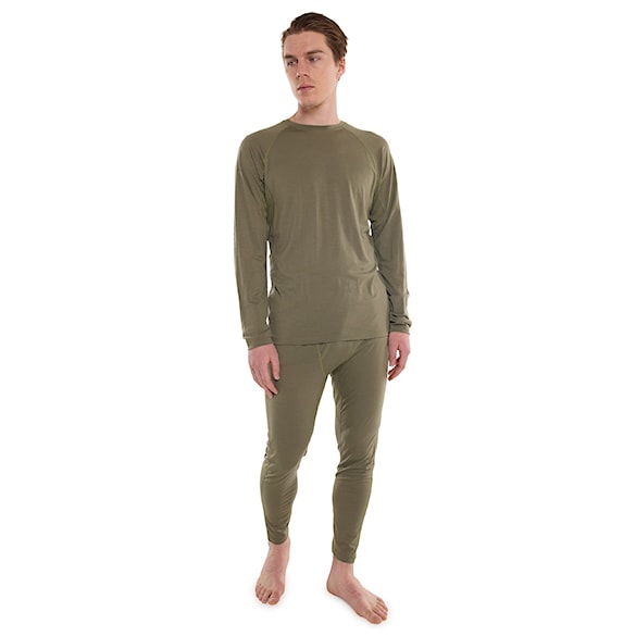 Tričko Burton Phayse Crew forest moss 2024 - 4