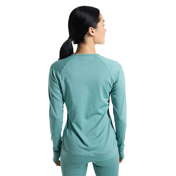 Koszulka Burton Wms Lightweight X Crew rock lichen 2024 - 3