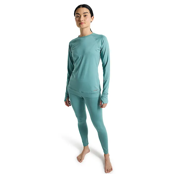Koszulka Burton Wms Lightweight X Crew rock lichen 2024 - 4