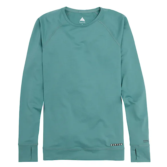 Koszulka Burton Wms Lightweight X Crew rock lichen 2024 - 1