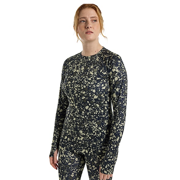 T-shirt Burton Wms Lightweight X Crew sediment 2024 - 2