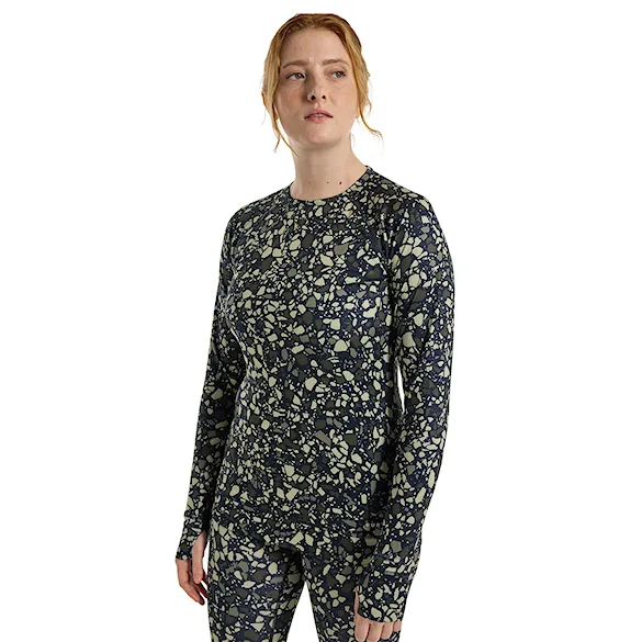 Tričko Burton Wms Lightweight X Crew sediment 2024 - 2