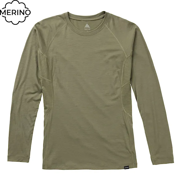 T-shirt Burton Wms Phayse Crew forest moss 2024 - 1