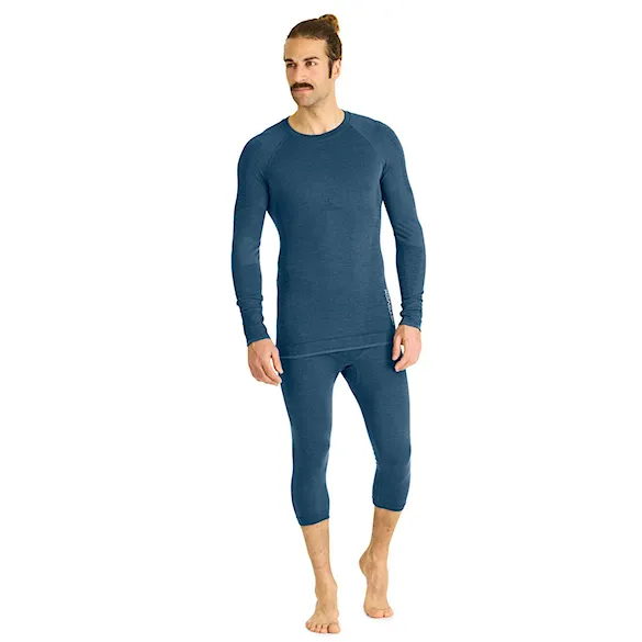 Koszulka ORTOVOX 230 Competition Long Sleeve petrol blue 2026 - 2