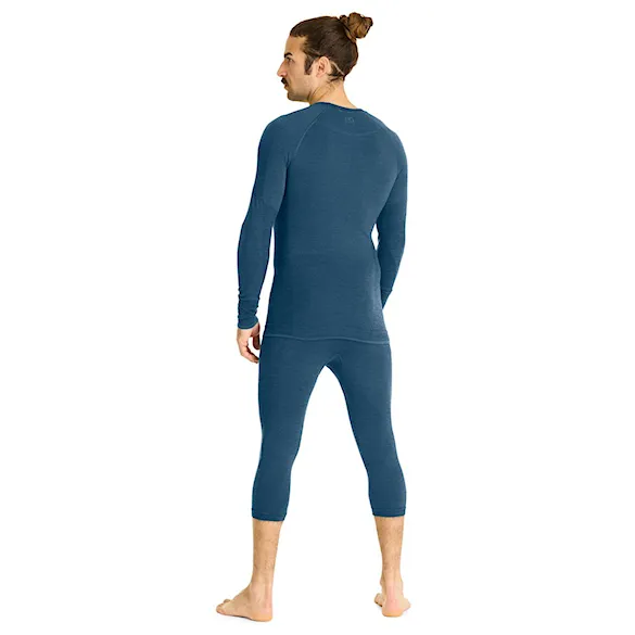 Koszulka ORTOVOX 230 Competition Long Sleeve petrol blue 2026 - 3