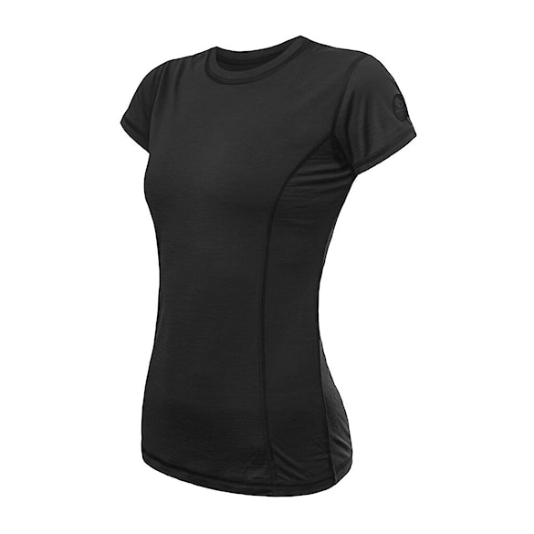 T-shirt Sensor Merino Air Dámské černá 2024 - 2