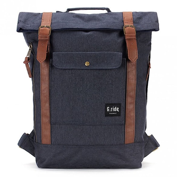 Batoh G.ride Balthazar navy blue jean 2017 - 1