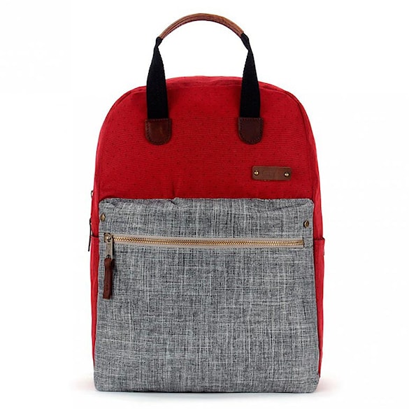 Batoh G.ride Benedicte red/grey 2017 - 1