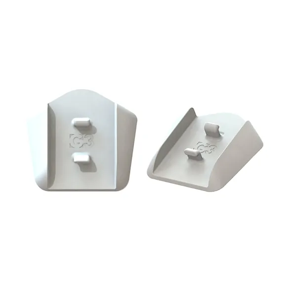 Części splitboardowe G3 Mounted Tail Connector Package white - 1
