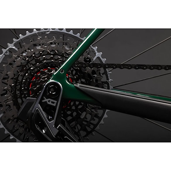 Gravel bicykel Santa Cruz Stigmata CC Force 1X AXS RSV Rudy 700C british racing green 2026 - 3