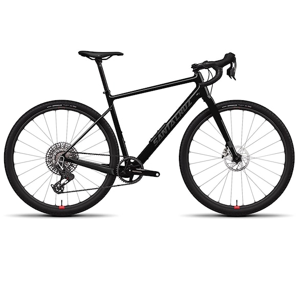 Gravel bicykel Santa Cruz Stigmata CC RF 1× RSV 700C gloss black sparkle 2025 - 1