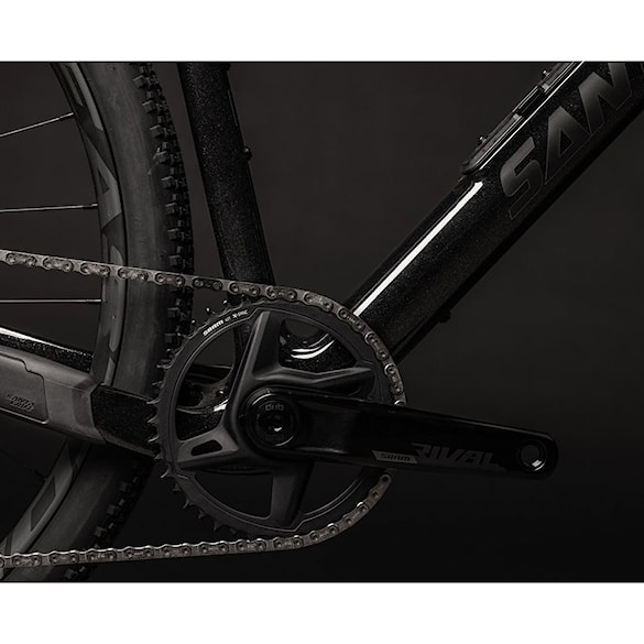 Gravel bicykel Santa Cruz Stigmata CC RF 2× RSV 700C gloss black sparkle 2025 - 4