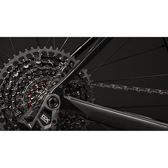 Gravel bicykel Santa Cruz Stigmata CC RF 2× RSV 700C gloss black sparkle 2025 - 5