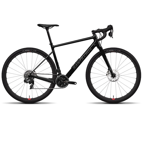 Gravel bicykel Santa Cruz Stigmata CC RF 2× RSV 700C gloss black sparkle 2025 - 1