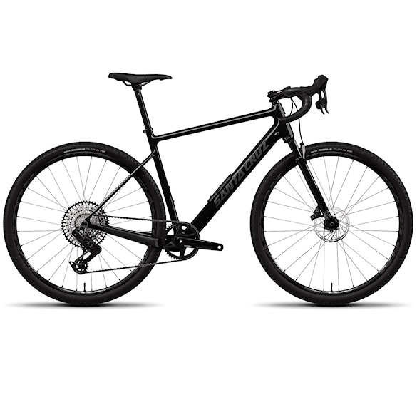 Gravel bicykel Santa Cruz Stigmata CC Rival 1× AXS 700C gloss black sparkle 2025 - 1