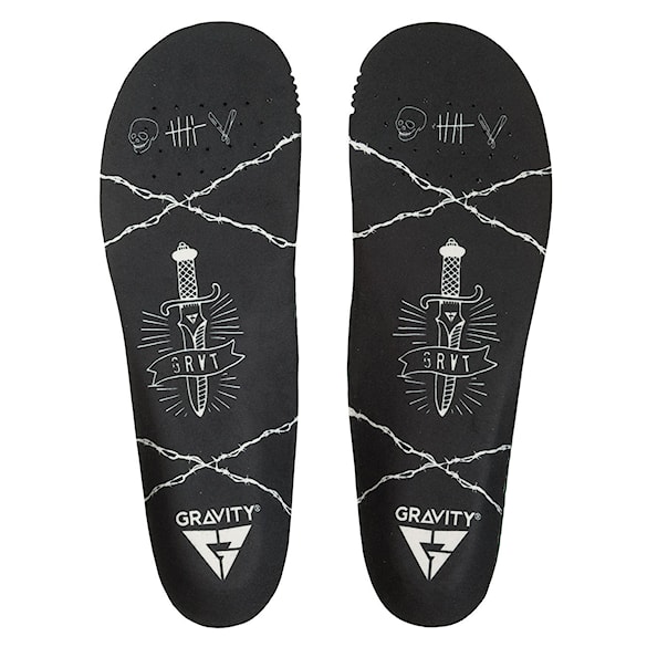 Anatomické vložky Gravity Contra black - 1