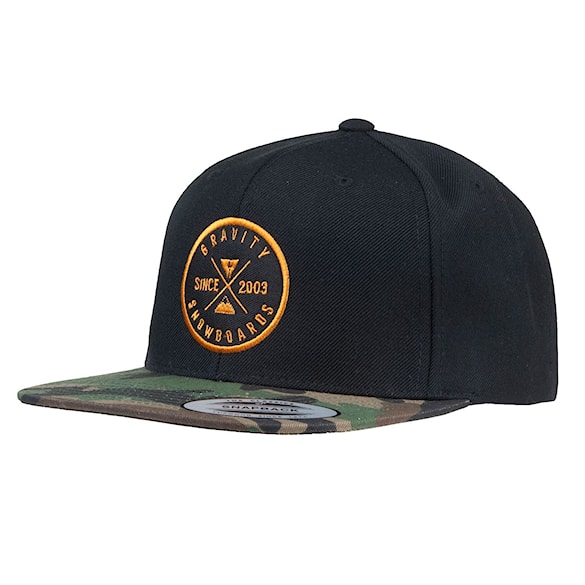 Kšiltovka Gravity Marshall wood camo 2016 - 1