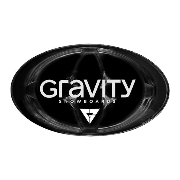 Grip na snowboard Gravity Logo Mat black/white - 1