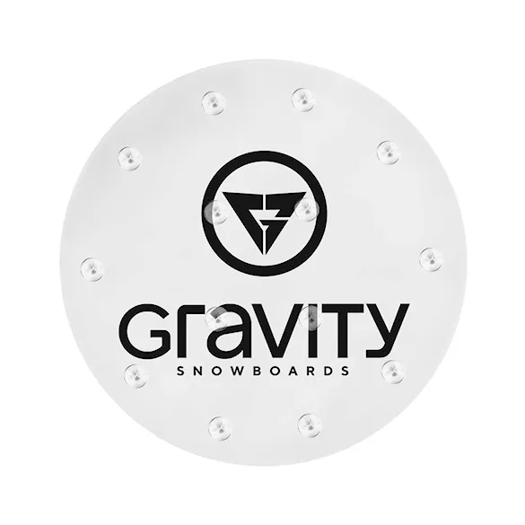 Grip na snowboard Gravity Icon Mat clear/black - 1