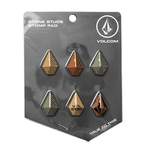 Grip na snowboard Volcom Stone Studs Stomp military - 1