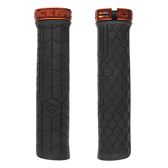 Bike gripy Race Face Getta 33 mm black/orange - 1