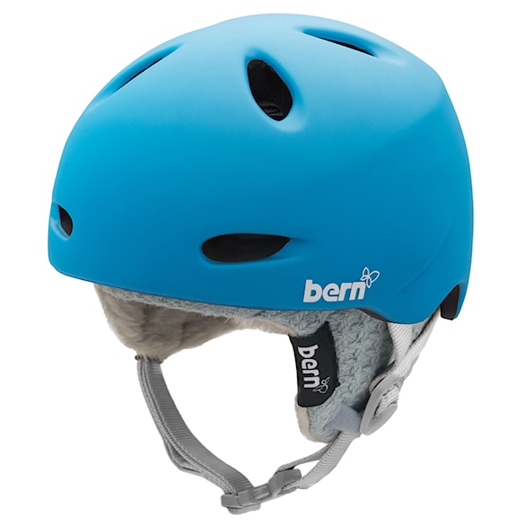 Helma na snowboard Bern Berkeley matte cyan 2012 - 1