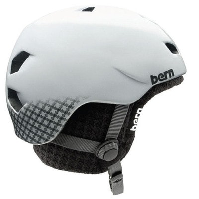 Helma na snowboard Bern Brentwood gloss white fade - 1