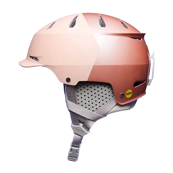 Kask snowboardowy Bern Hendrix Mips metallic rose gold hatstyle 2026 - 3