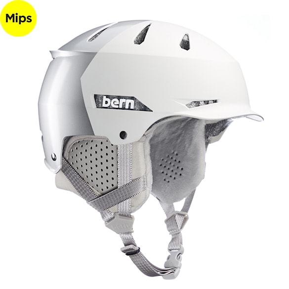 Prilba na snowboard Bern Hendrix Mips metallic silver hatstyle 2024 - 1