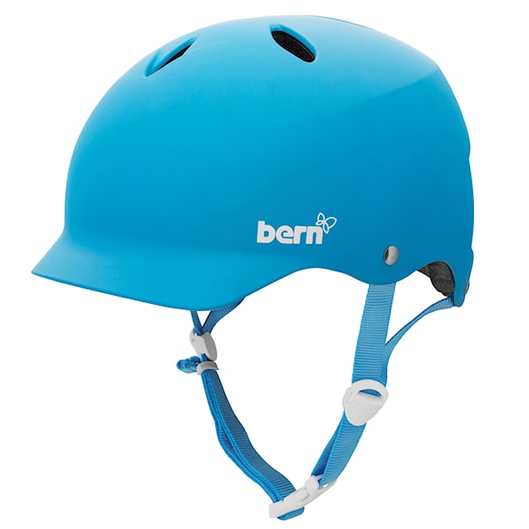 Helma na skateboard Bern Lenox matte cyan 2012 - 1