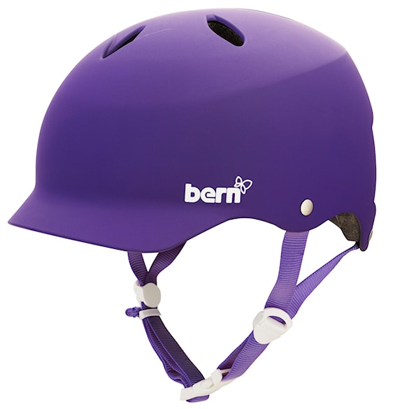 Helma na skateboard Bern Lenox matte purple 2012 - 1