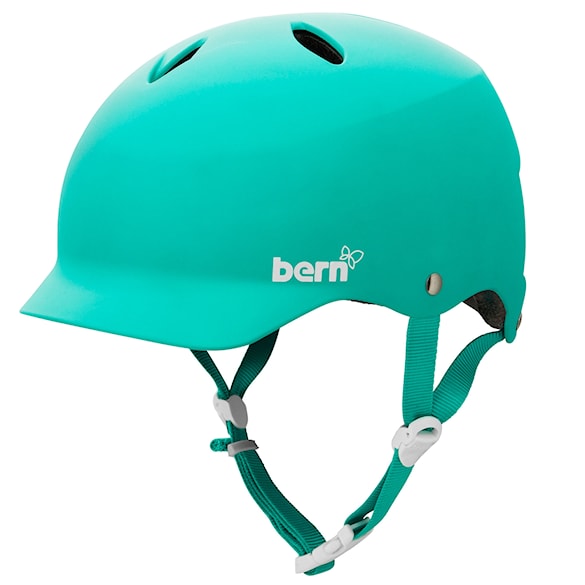 Helma na skateboard Bern Lenox matte turquoise 2012 - 1