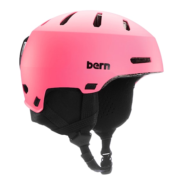Prilba na snowboard Bern Macon 2.0 Jr. matte pink 2024 - 1