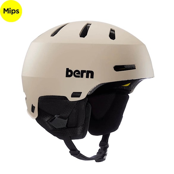 Helma na snowboard Bern Macon 2.0 Mips matte sand 2021 - 1