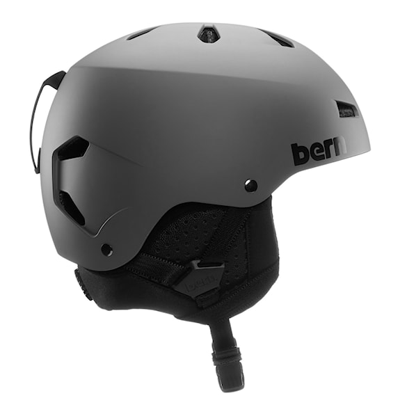 Kask snowboardowy Bern Macon Classic matte grey 2026 - 2