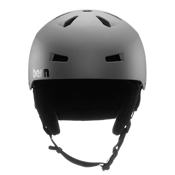 Snowboard Helmet Bern Macon Classic matte grey 2026 - 4